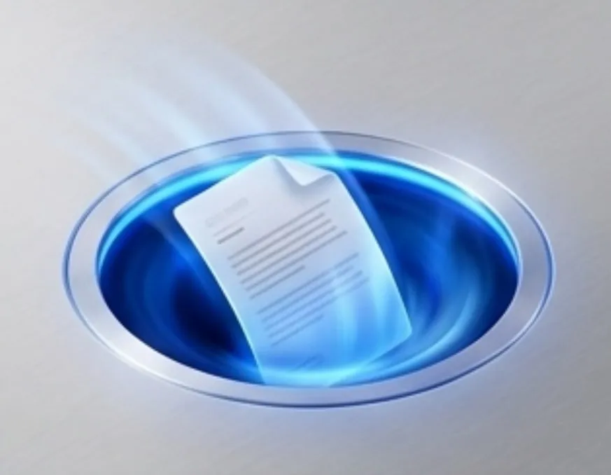 A stylized file reduction machine